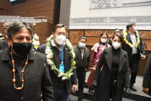 Proceso de cambio en la inauguración de la nueva infraestructura de la ALP