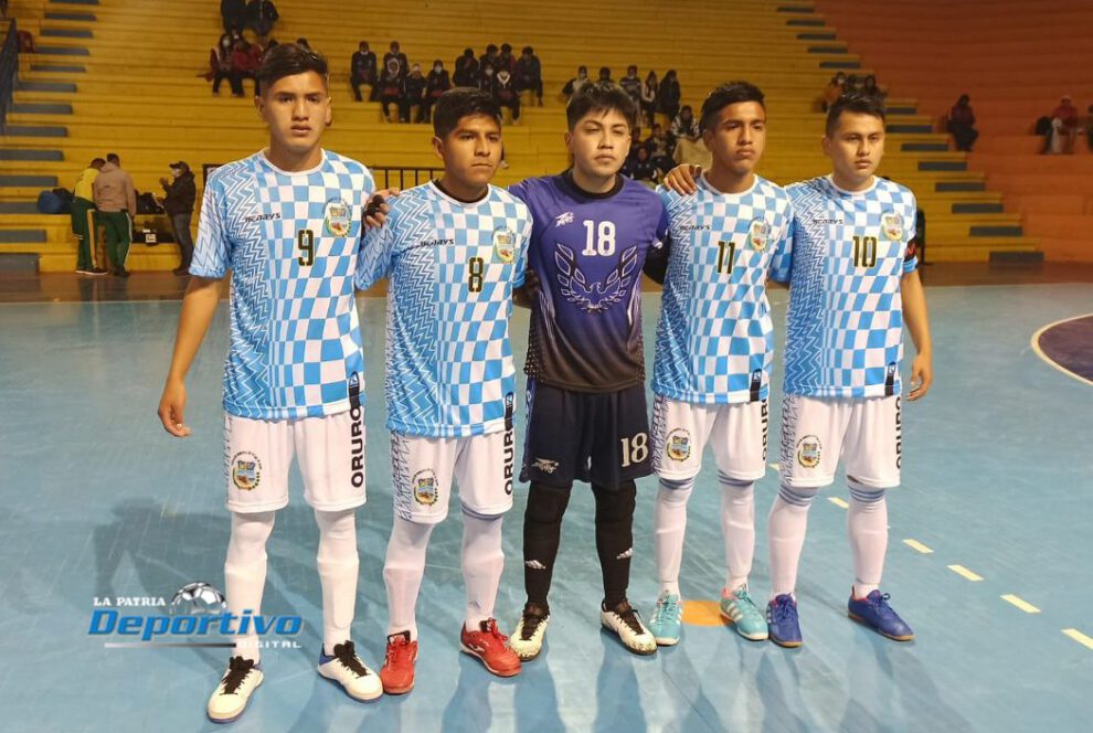 Oruro empate nacional futsal Sub-20