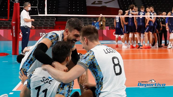 Argentina en semifinales voleibol tras vencer a Italia