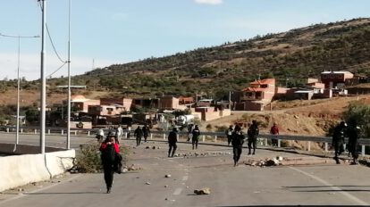 Desbloqueo en Valle Alto