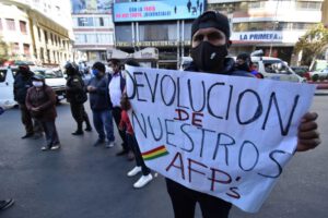 Devolución de aportes AFP hasta 15.000 bolivianos