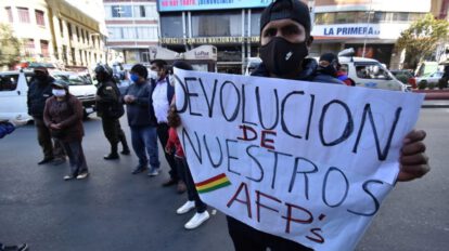 Devolución de aportes AFP hasta 15.000 bolivianos