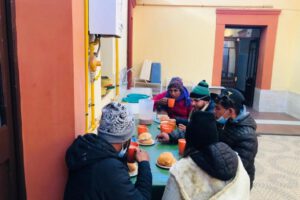 Refugio temporal para migrantes en la Casa Nazaria Ignacia