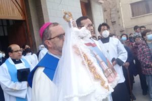 La Virgen de la Asunta bendijo a Oruro