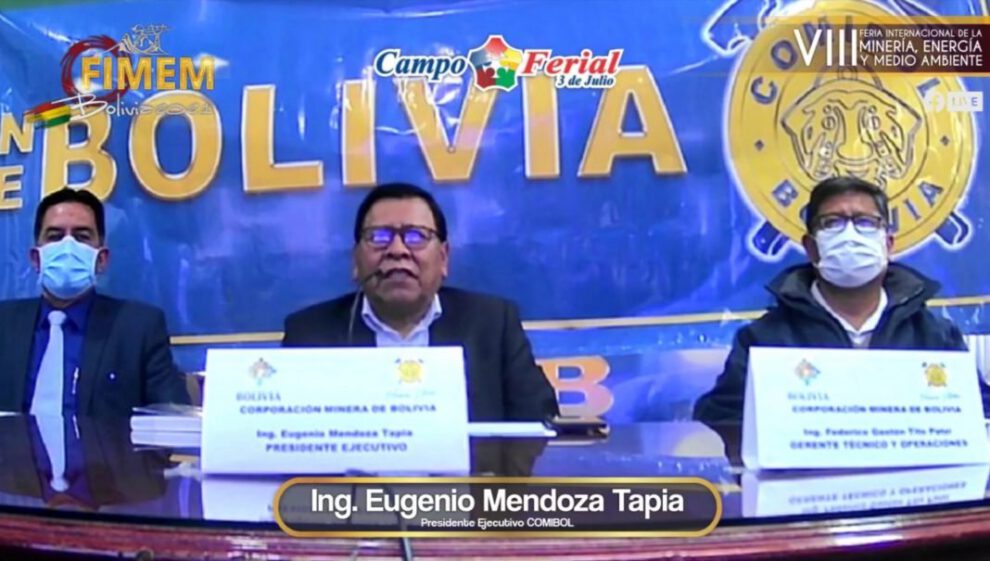 Feria Virtual Fimem 2021 con presentación de ponencias de la Comibol