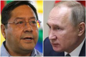 Conversación entre los presidentes de Bolivia y Rusia sobre las vacunas Sputnik-V