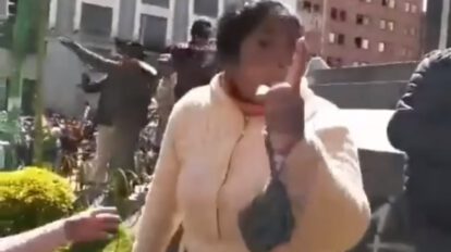 Agresiones a periodistas en La Paz