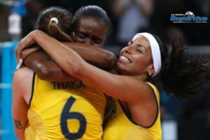 Brasil clasifica a semifinales en voleibol femenino