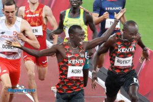 Emmanuel Korir oro 800 metros