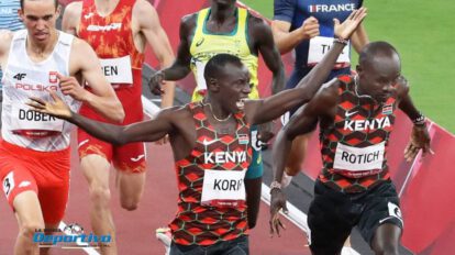 Emmanuel Korir oro 800 metros