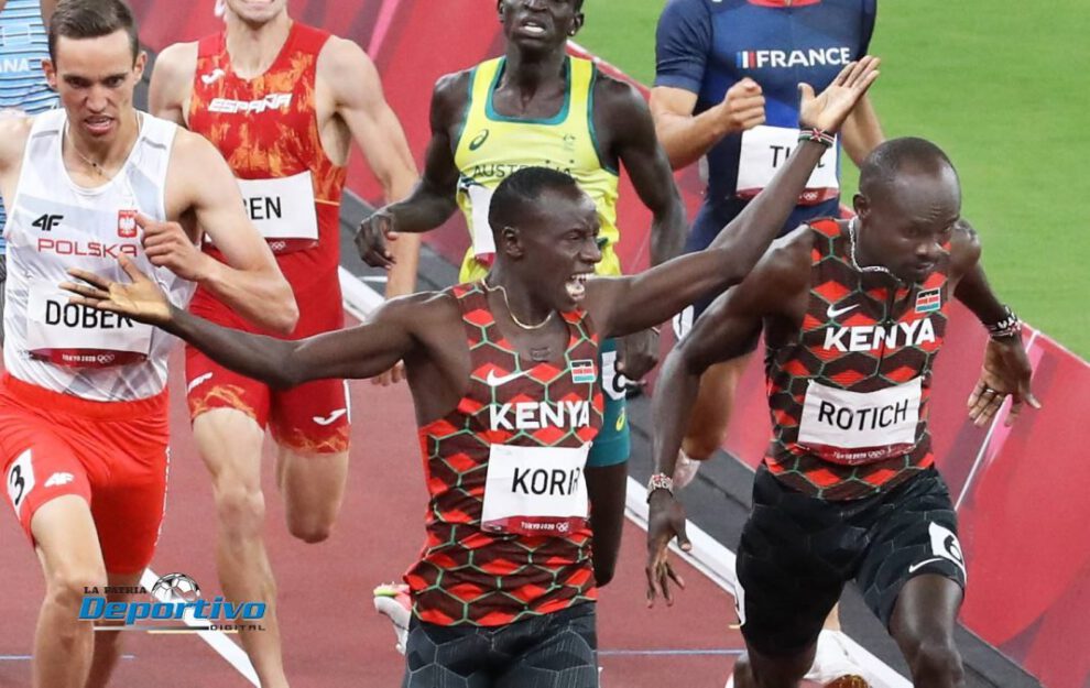 Emmanuel Korir oro 800 metros