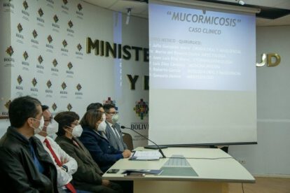El paciente con hongo negro se recupera