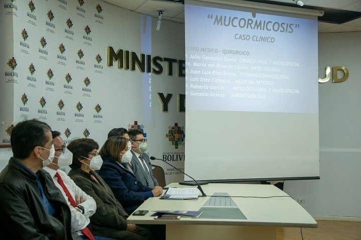 El paciente con hongo negro se recupera
