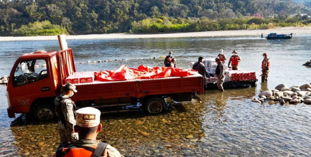 Cerveza de contrabando encontrado en río Bermejo