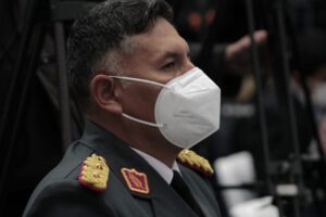 Hugo Arandia Comandante General Accidental del Ejército de Bolivia