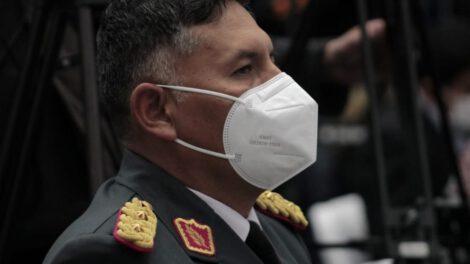Hugo Arandia Comandante General Accidental del Ejército de Bolivia