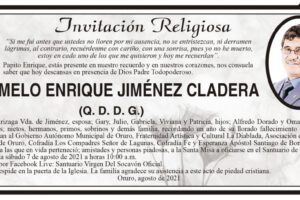 Carmelo Enrique Jiménez Cladera, obituario y recordatorio