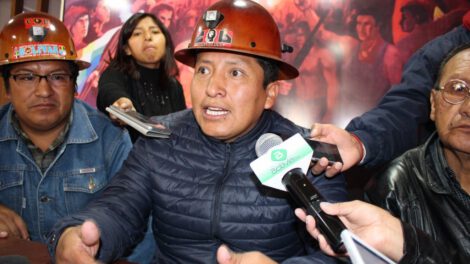 Pacificación del país según la Central Obrera Departamental de Oruro