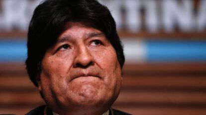 Evo Morales en los actos del 6 de Agosto