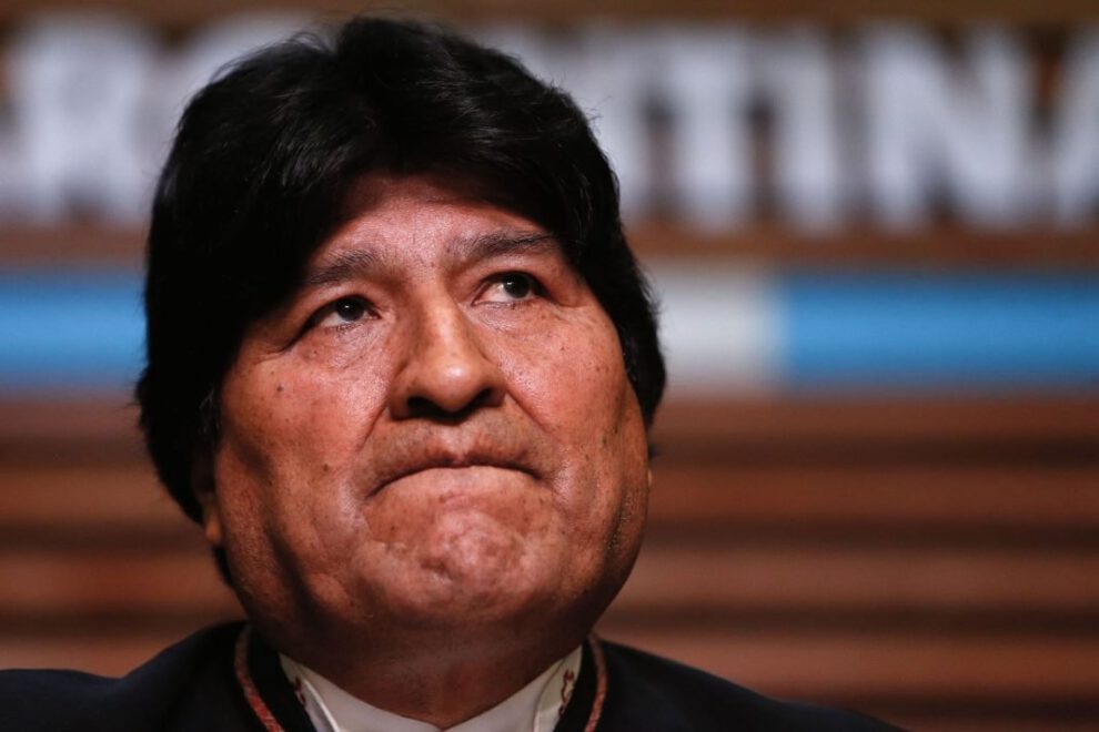 Evo Morales en los actos del 6 de Agosto