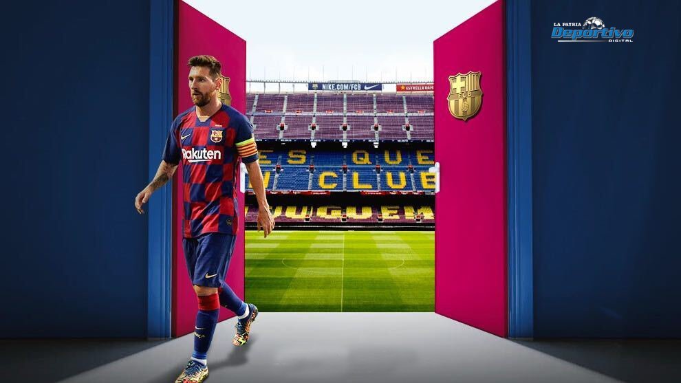 Lionel Messi deja el club Barcelona