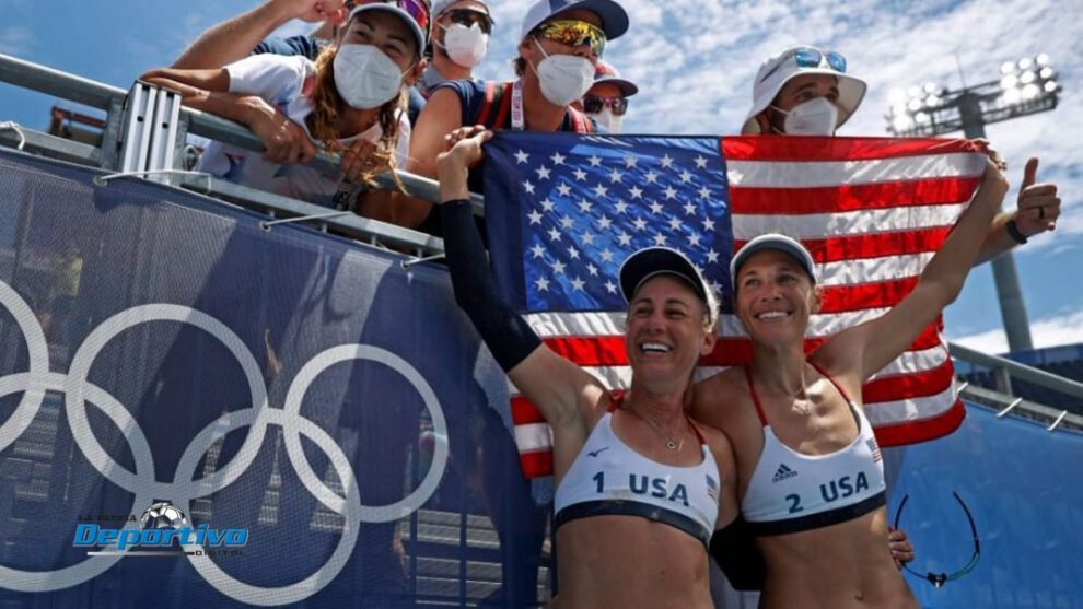 Estados Unidos oro voleibol playa