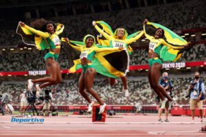 Jamaica en relevos 4x100