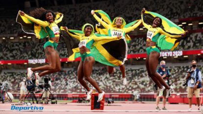 Jamaica en relevos 4x100