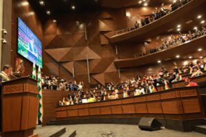 Discurso presidencial Bolivia durante la Sesión de Honor por el 6 de Agosto