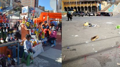 Acuerdo para el recojo de basura en la feria de artesanías
