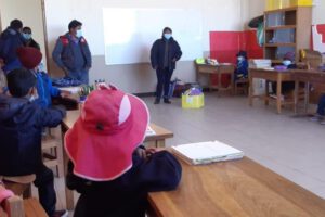 Clases semipresenciales en Oruro