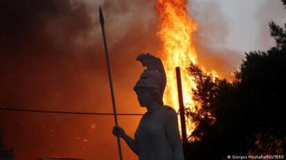 Incendios en Grecia