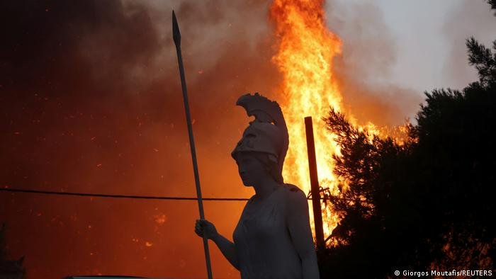 Incendios en Grecia