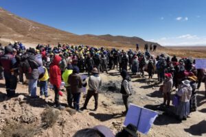 mediación conflicto minero La Joya