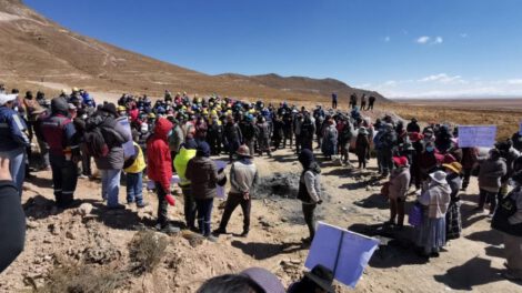 mediación conflicto minero La Joya