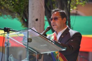 Luis Arce Catacora en discurso sobre golpe de Estado