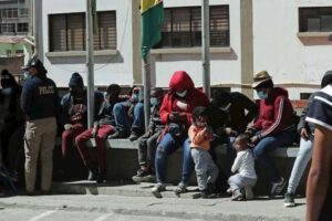 Tráfico de migrantes de haitianos hacia Perú