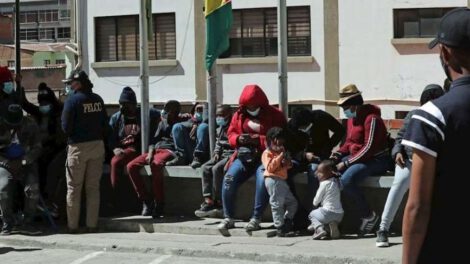 Tráfico de migrantes de haitianos hacia Perú