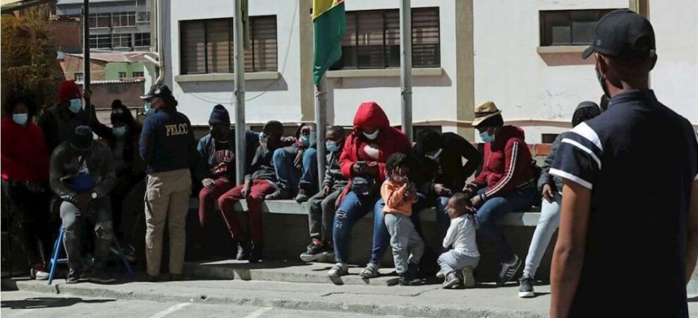 Tráfico de migrantes de haitianos hacia Perú