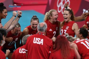 Estados Unidos medalla dorada voleibol femenino