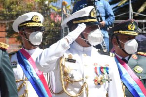 Fuerzas Armadas Bolivia en el Juramento a la Bandera