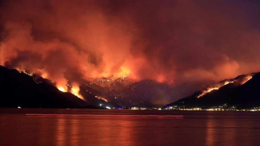 Incendios forestales en Europa