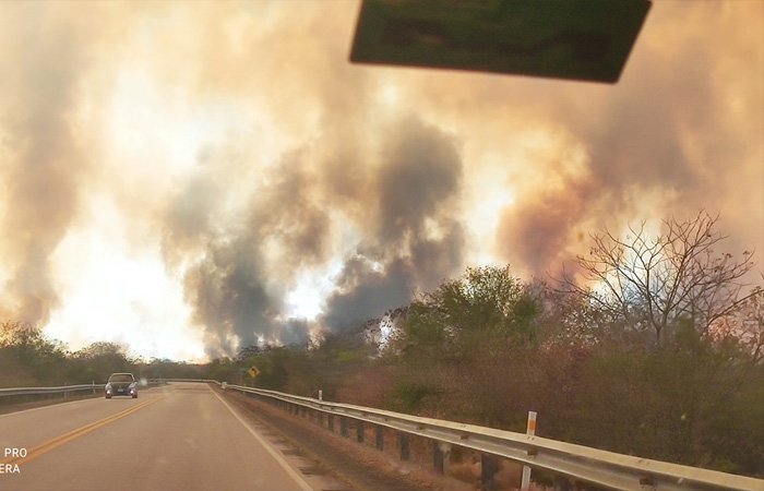 Incendios en Roboré