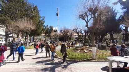 Temperaturas mínimas en Oruro según Senamhi
