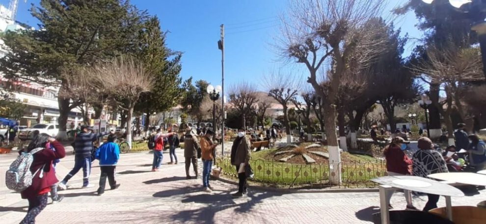 Temperaturas mínimas en Oruro según Senamhi