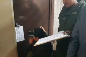 Precintado de las oficinas de Coteor