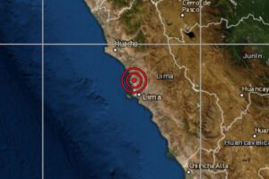 Reporte de sismo en Perú