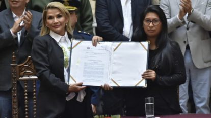 Ley de Régimen Excepcional y Transitorio promulgada por Jeanine Áñez para nuevas elecciones
