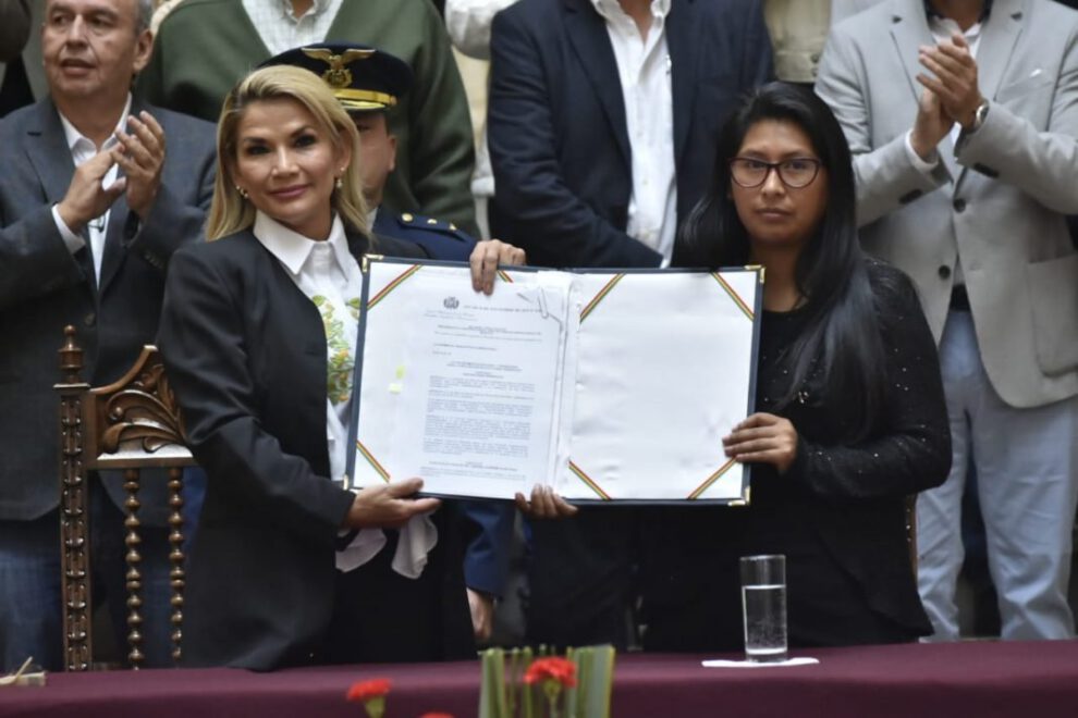 Ley de Régimen Excepcional y Transitorio promulgada por Jeanine Áñez para nuevas elecciones