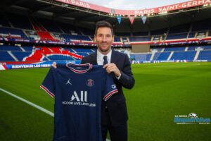 Lionel Messi en el PSG
